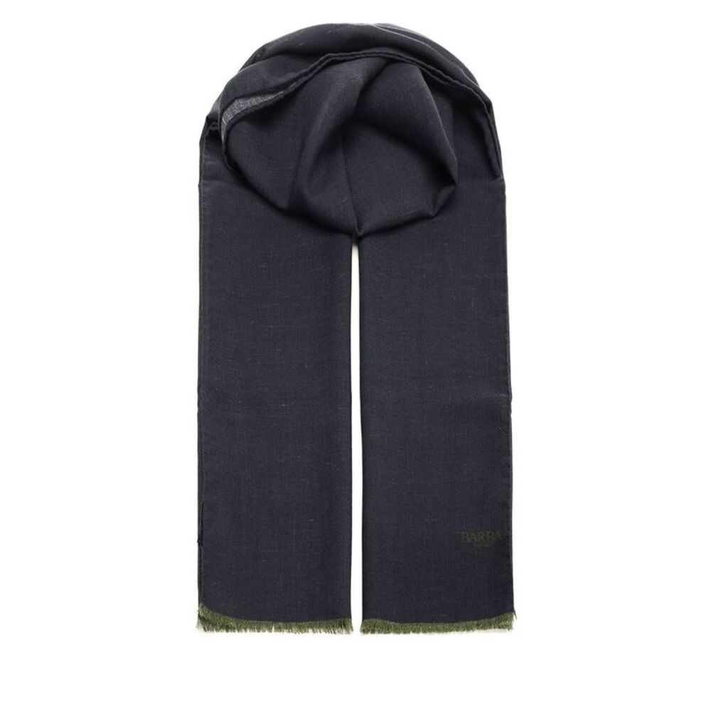 Barba Men Wool And Cashmere Scarf
